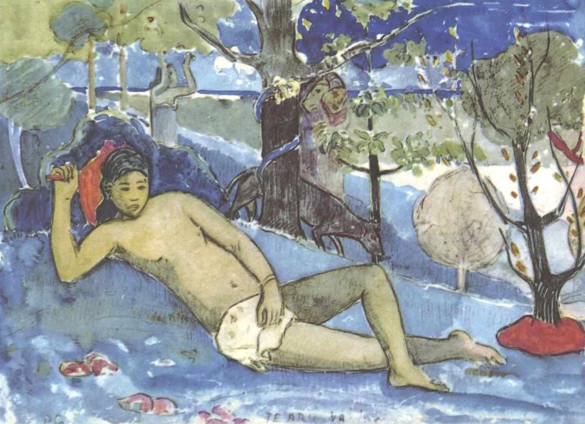 A rainha da beleza de Paul Gauguin