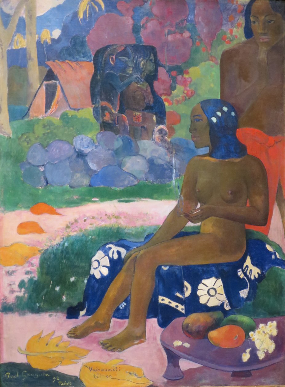O nome dela é Vairaumati de Paul Gauguin
