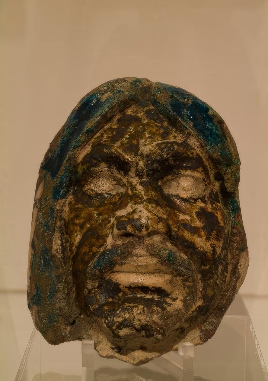 Cabeça de um selvagem de Paul Gauguin