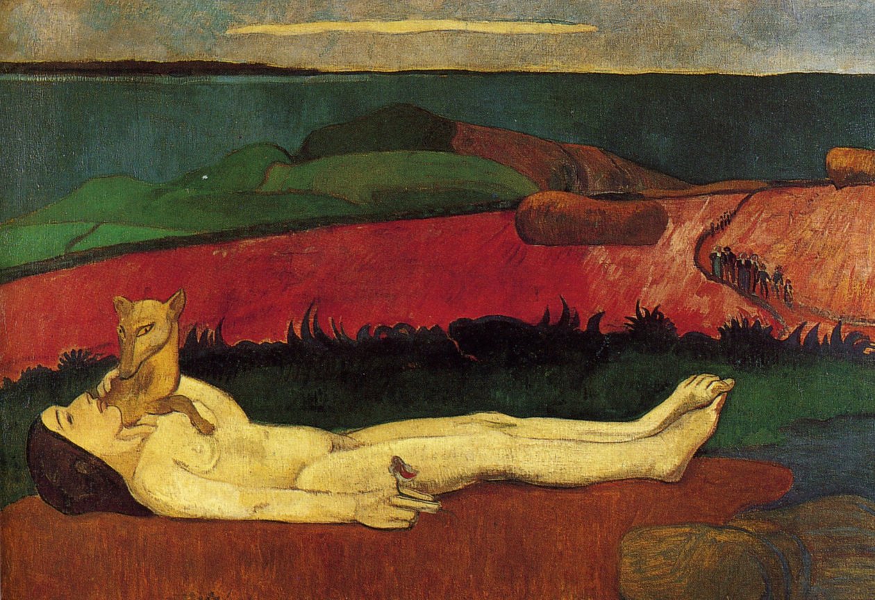 A perda da cereja de Paul Gauguin