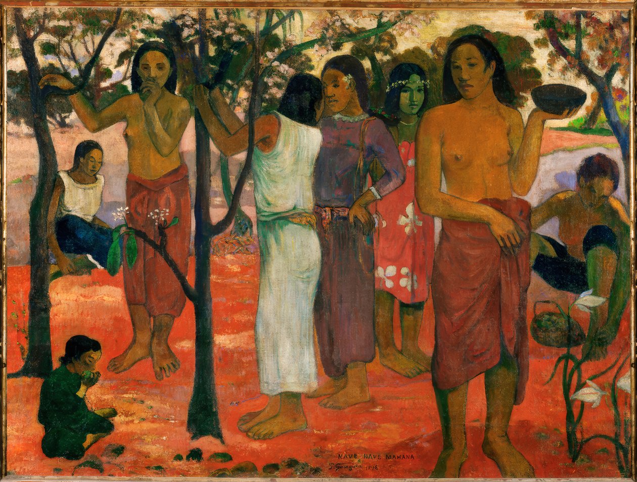 Nave Nave Mahana de Paul Gauguin