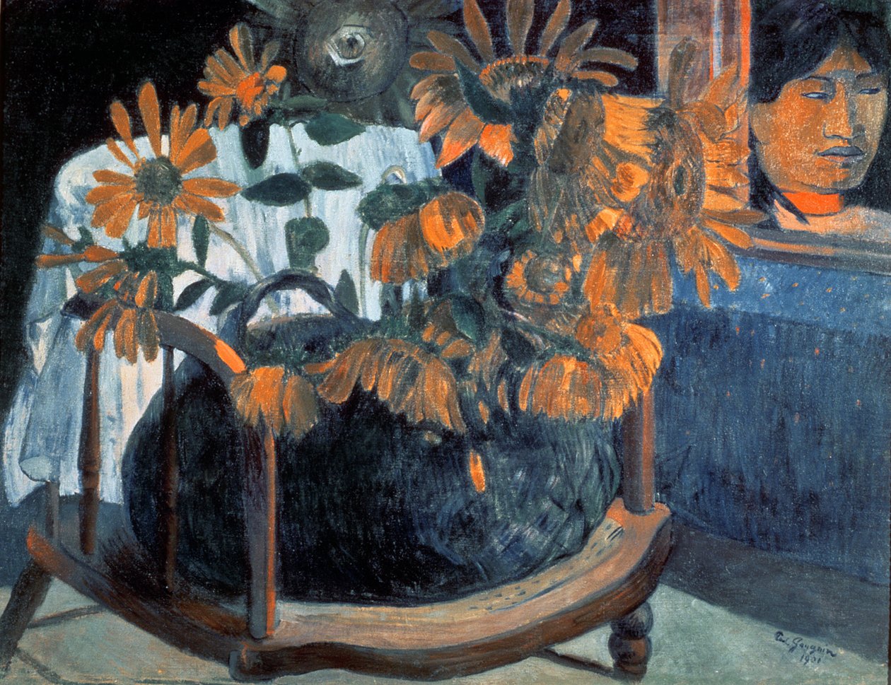 Girassóis, 1901 de Paul Gauguin