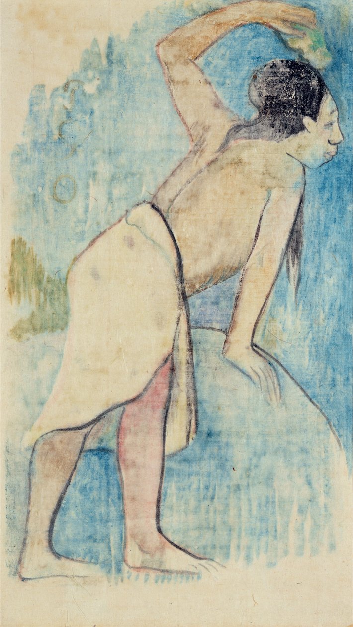 Taitiano, 1893 (monótipo) de Paul Gauguin