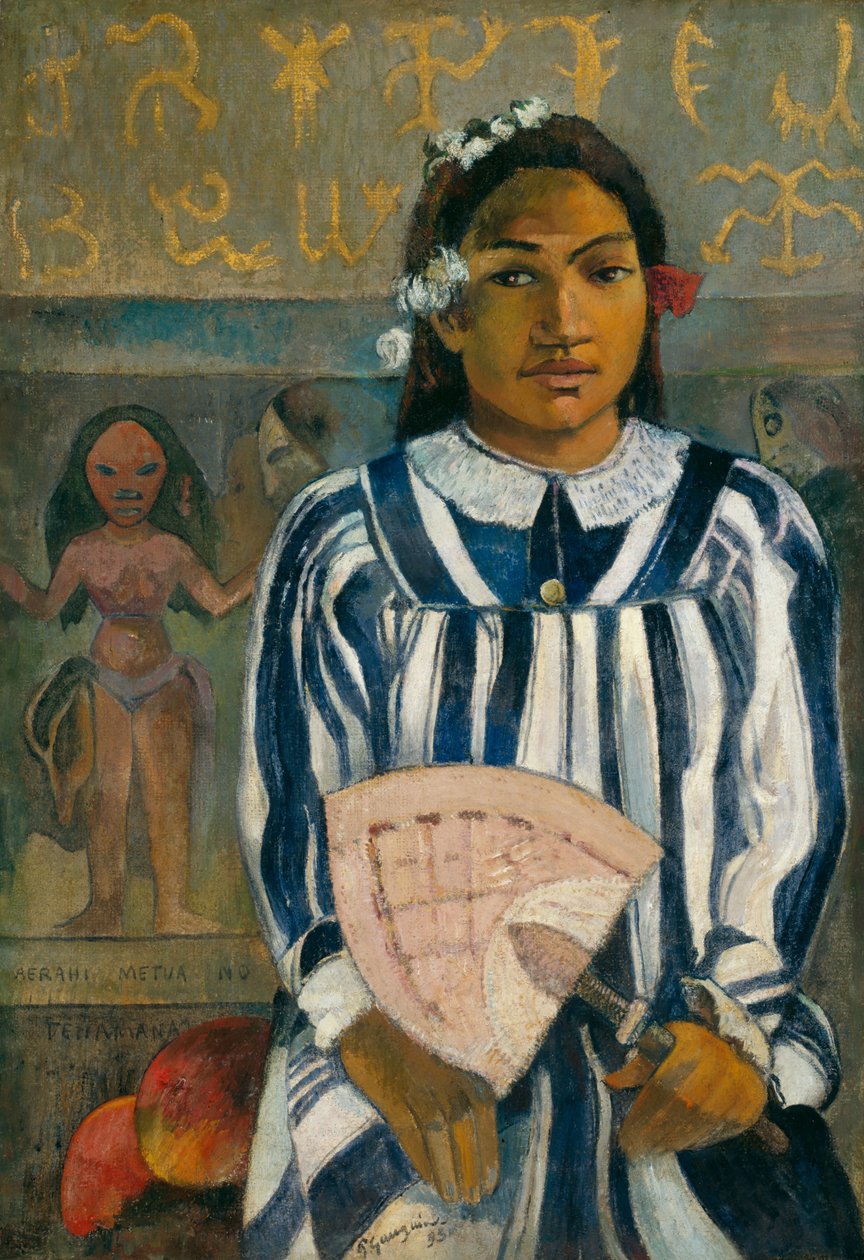 Os ancestrais de Tehamana de Paul Gauguin