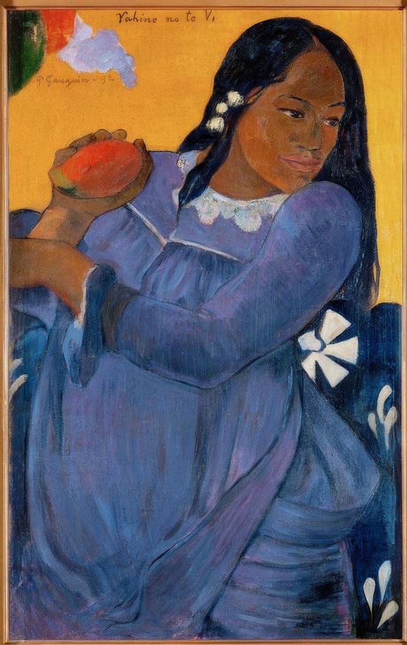 Mulher do Vi de Paul Gauguin