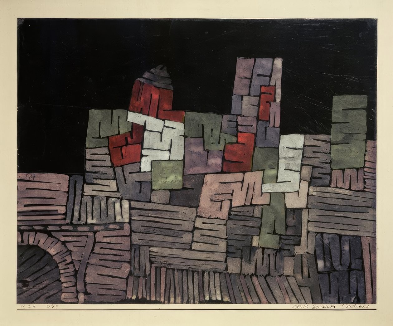 Alvenaria antiga, Sicília de Paul Klee