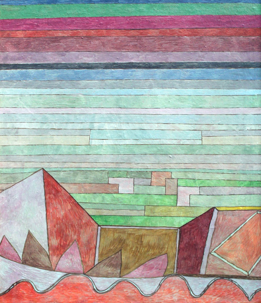 Ver no país das frutas de Paul Klee