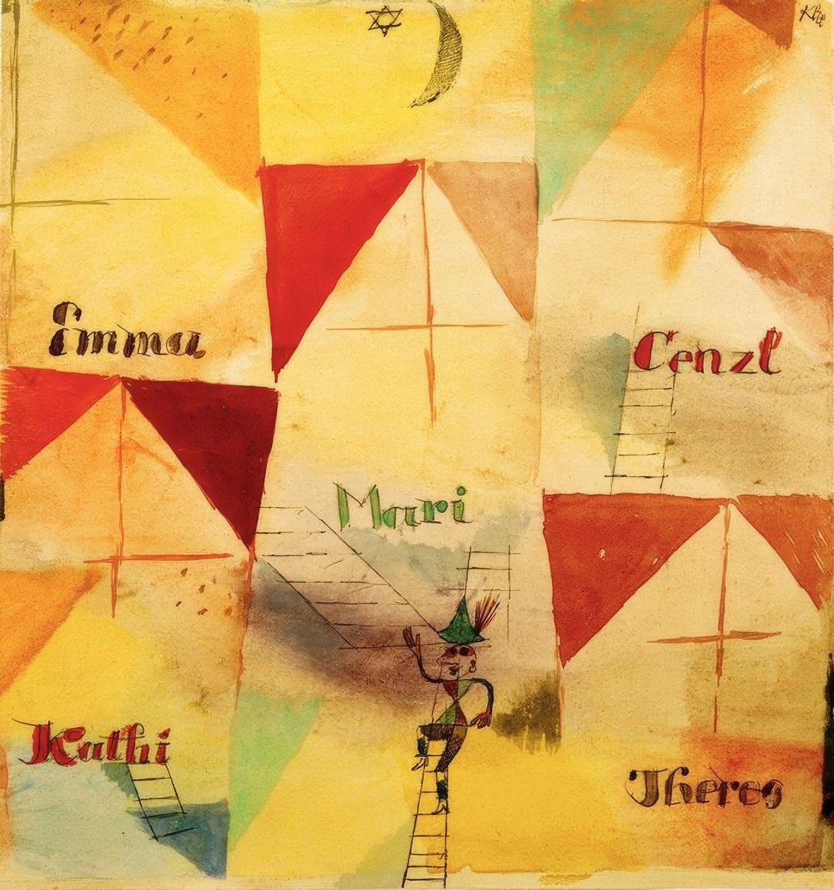O Don Giovanni da Baviera de Paul Klee