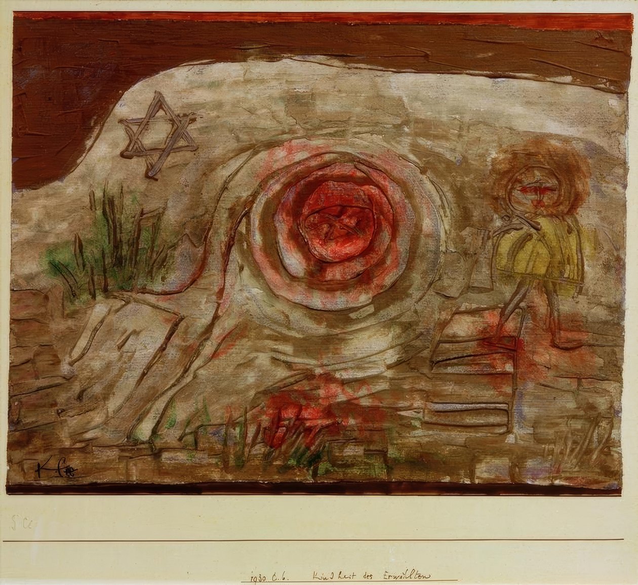 Infância do escolhido de Paul Klee