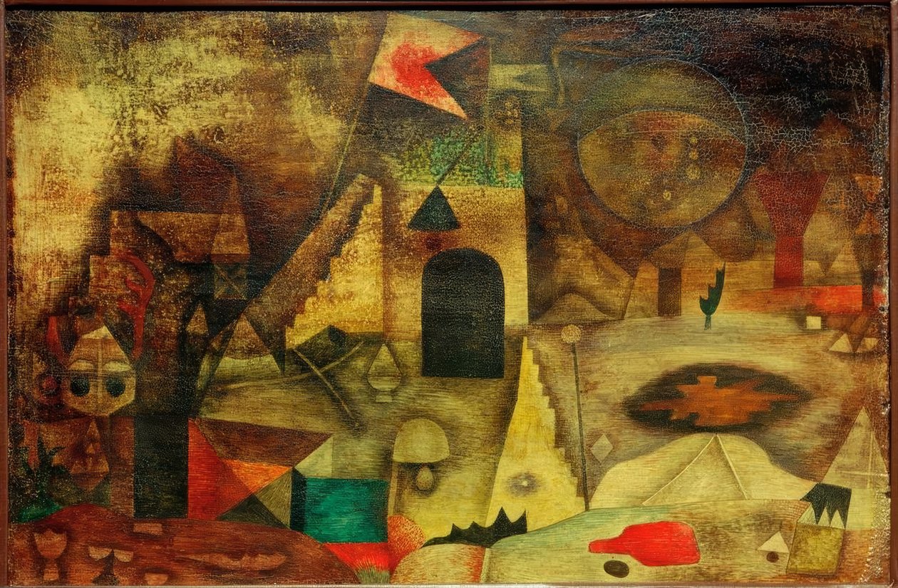 Parque romântico de Paul Klee