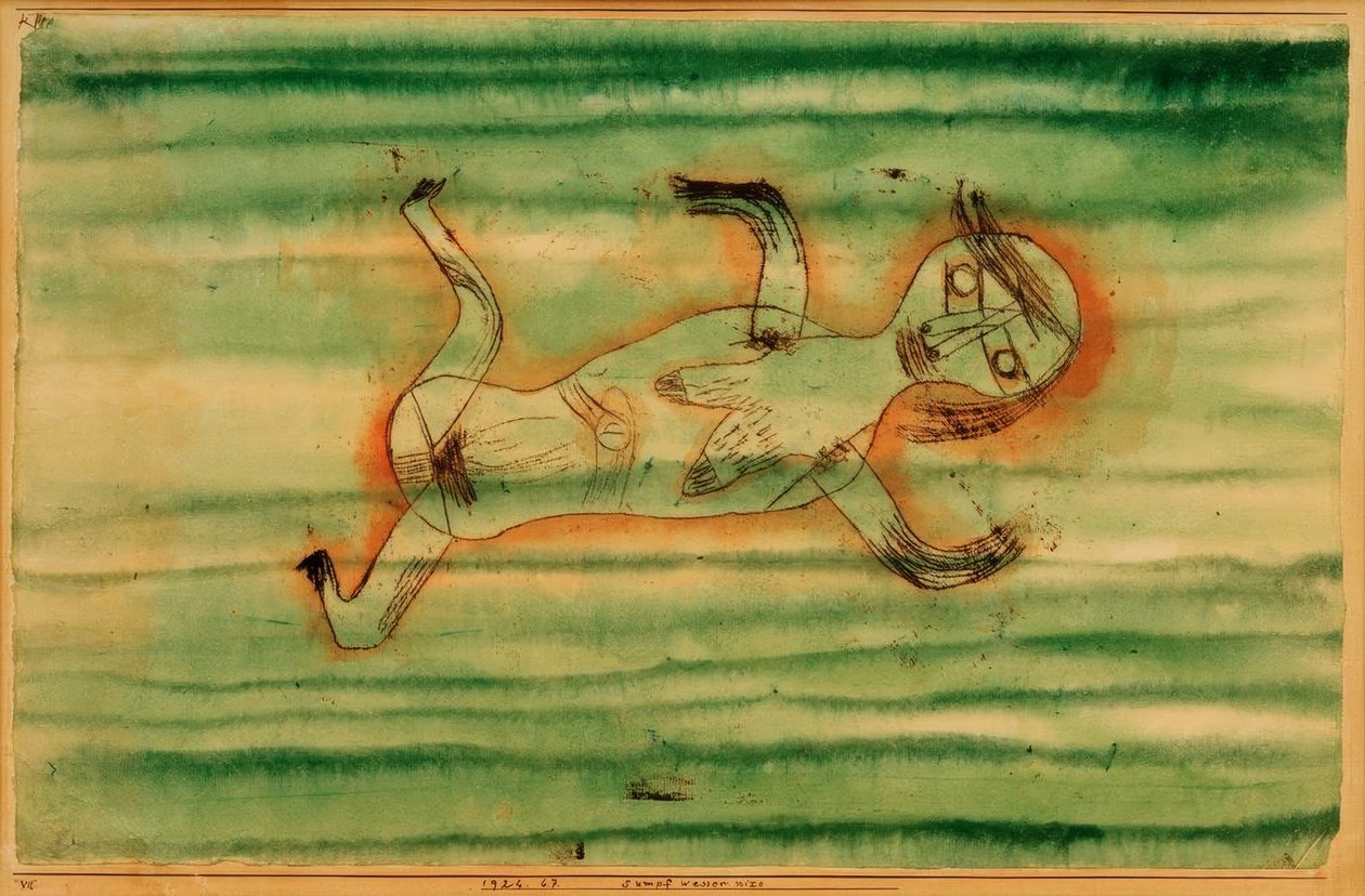 Sereia da água do pântano de Paul Klee