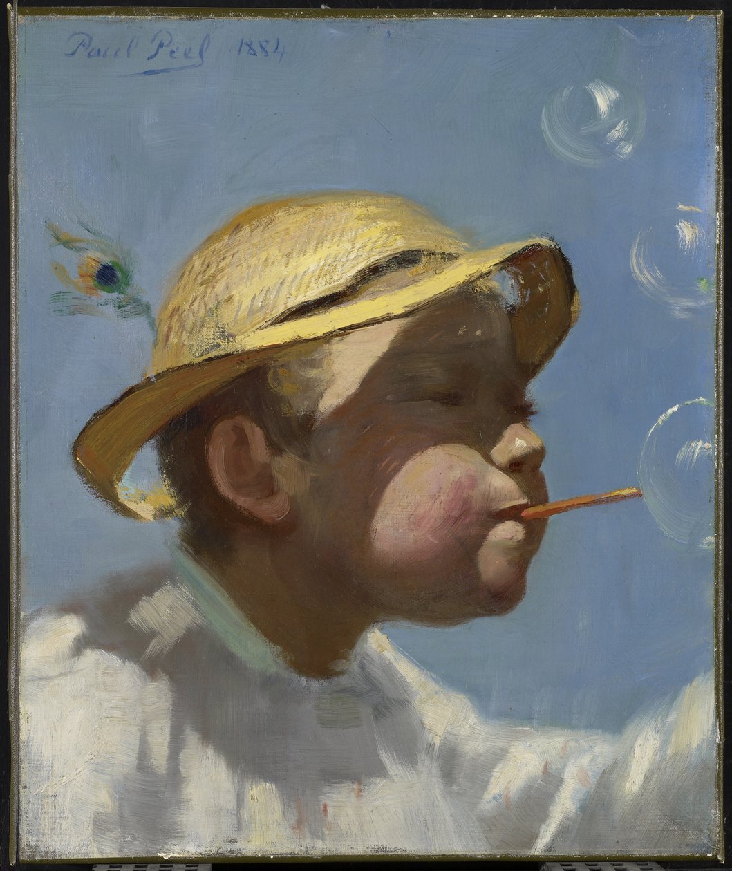 O menino da bolha, 1884 de Paul Peel