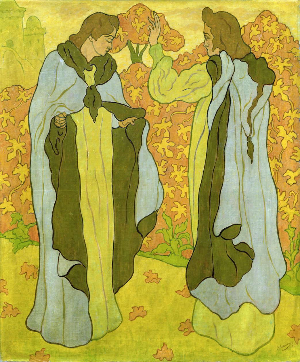 As duas graças, 1895 de Paul Elie Ranson