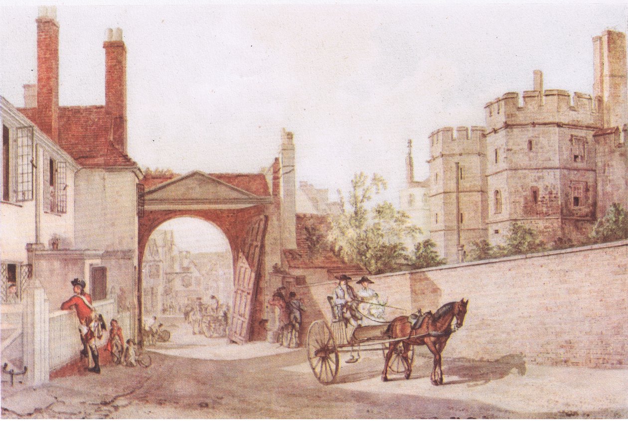 Uma cena em Windsor c.1760 de Paul Sandby