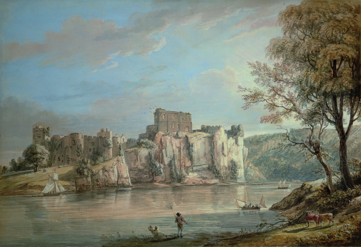 Chepstow Castle de Paul Sandby