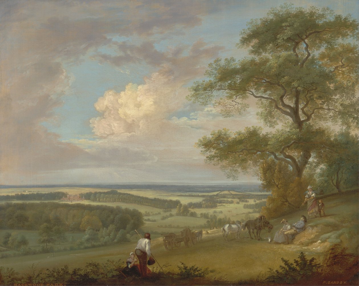 Hackwood Park, Hampshire de Paul Sandby