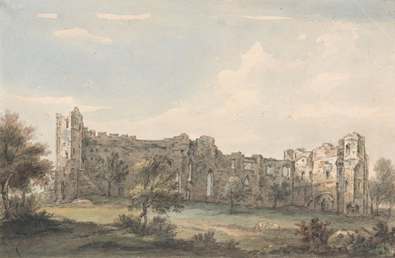Ruínas do Castelo de Newark de Paul Sandby