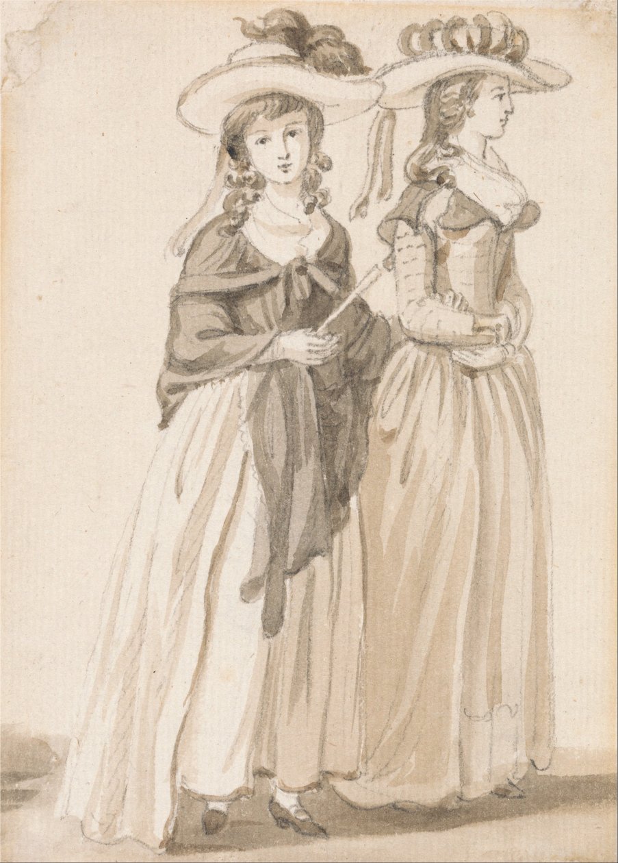 As Senhoritas Sandby de Norwich de Paul Sandby