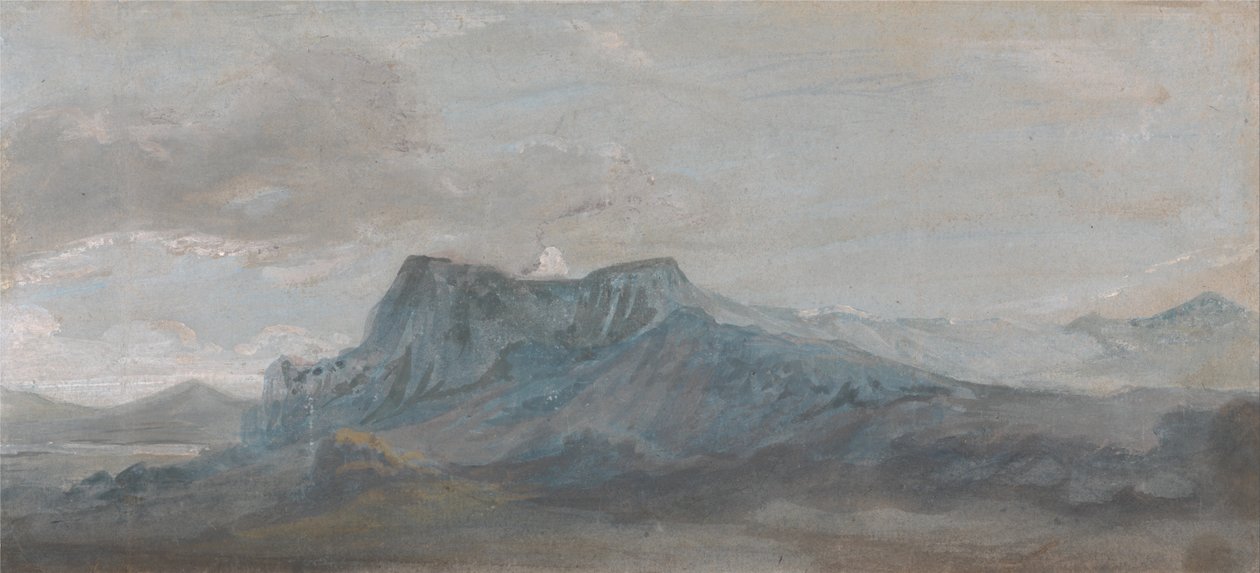 Estudo galês da montanha de Paul Sandby