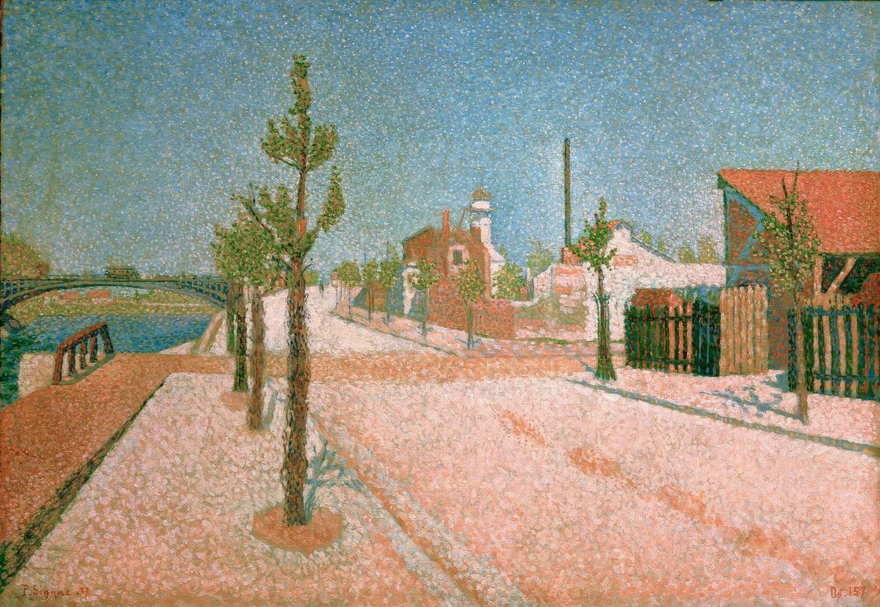 Quai de Clichy de Paul Signac