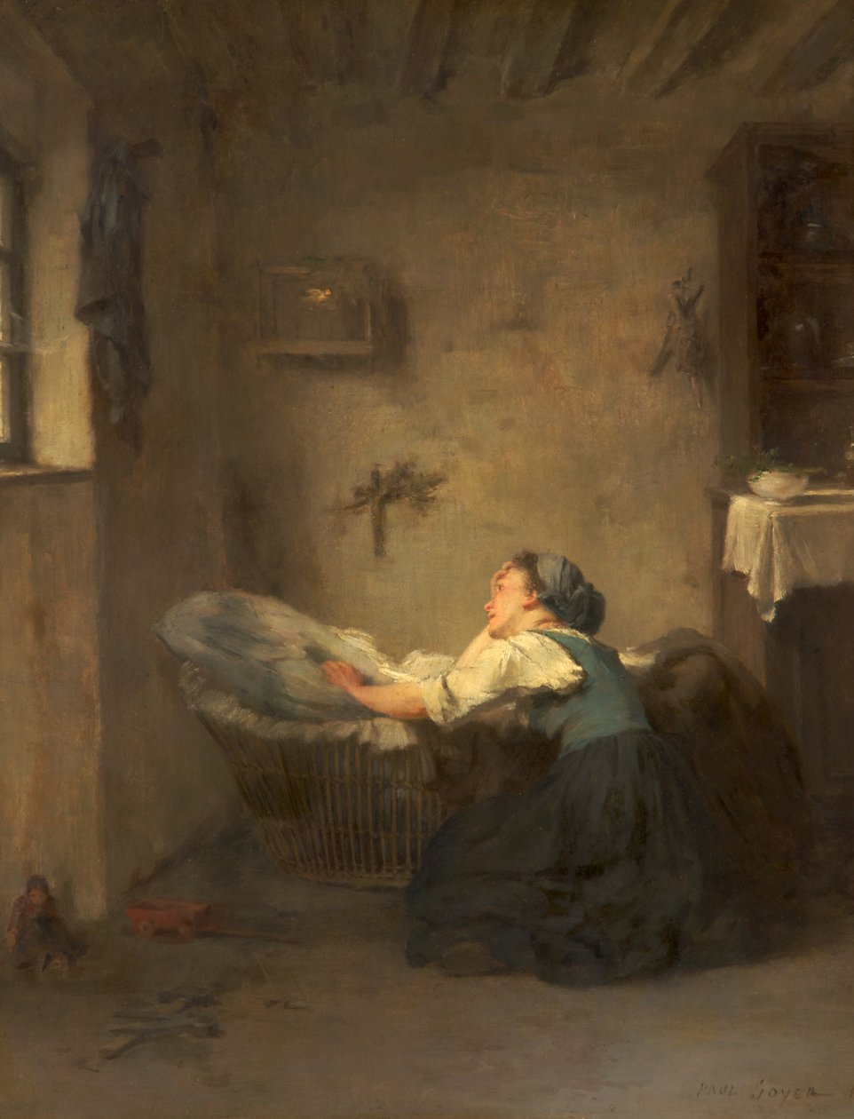 A mãe, 1868 de Paul Soyer