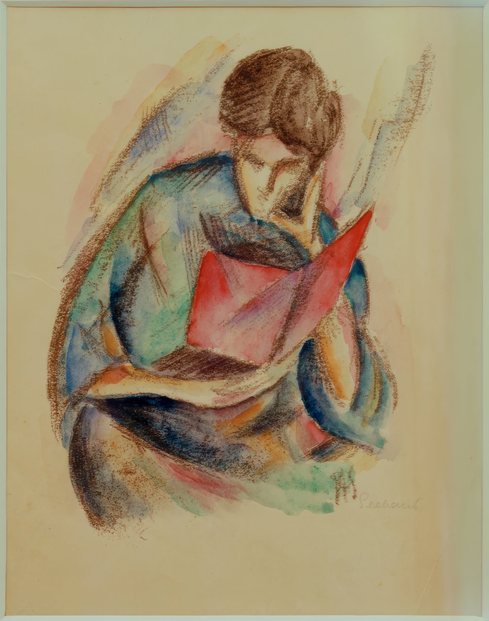 Lesende Frau de Paul Adolf Seehaus