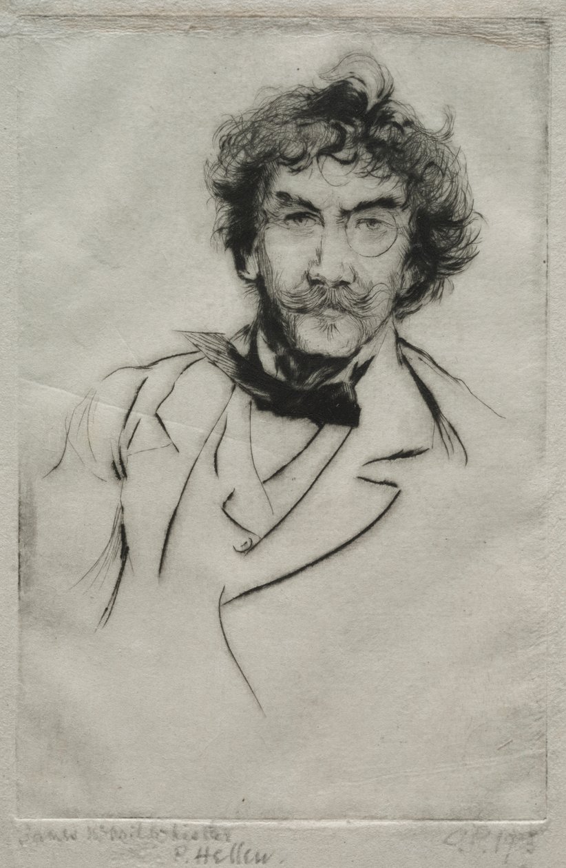 James MacNeill Whistler de Paul Cesar Helleu