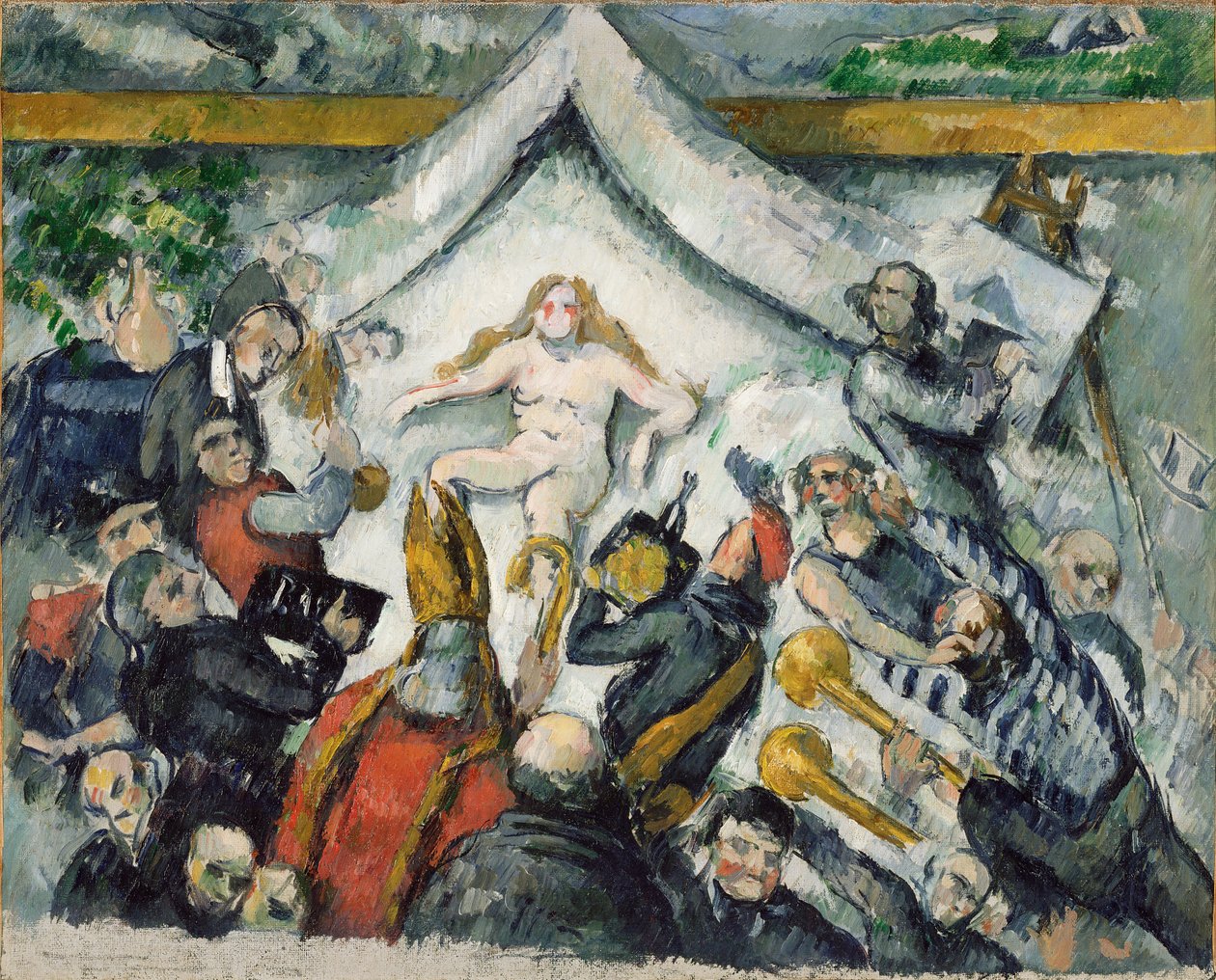 Eterno feminino de Paul Cézanne
