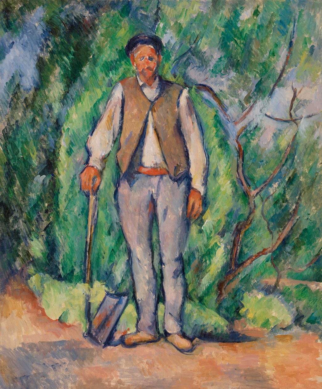 Jardineiro (óleo sobre tela) de Paul Cézanne