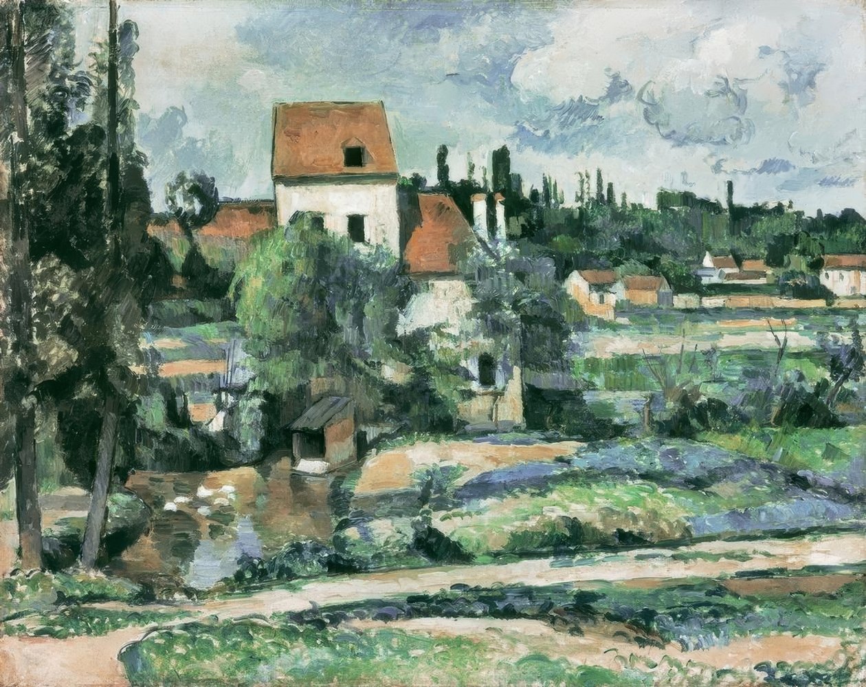 A fábrica do Couleuvre em Pontoise de Paul Cézanne