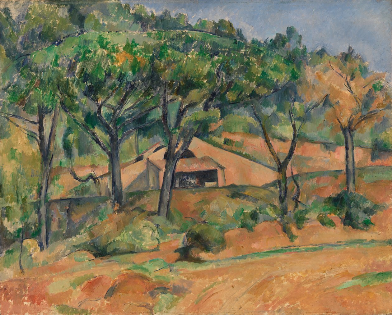 Casa na Provença de Paul Cézanne