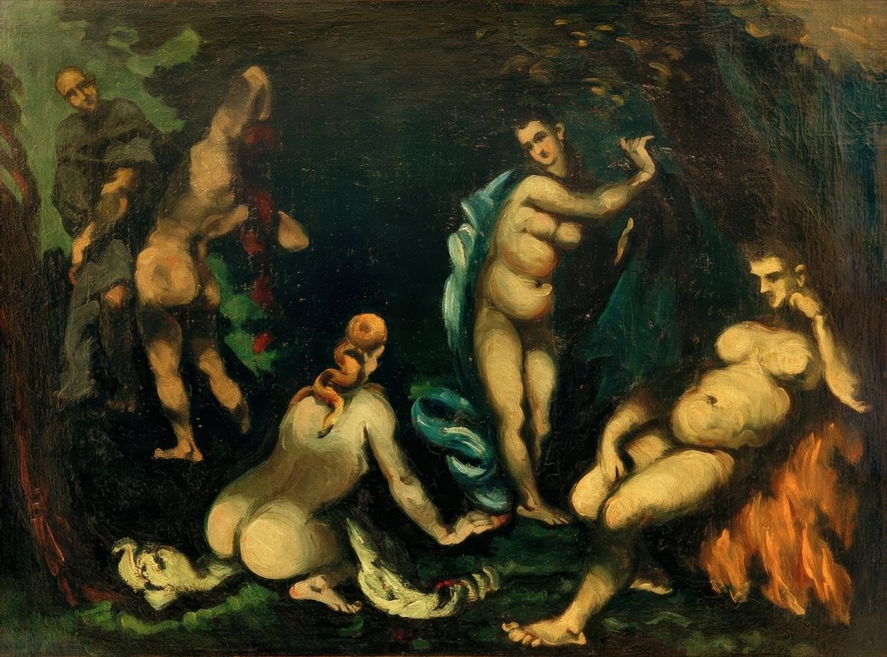 A Tentação de Santo Antônio de Paul Cézanne
