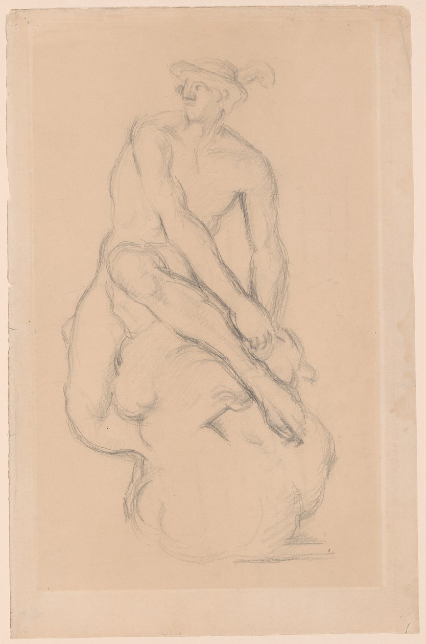 Mercúrio (depois de Pigalle) de Paul Cézanne