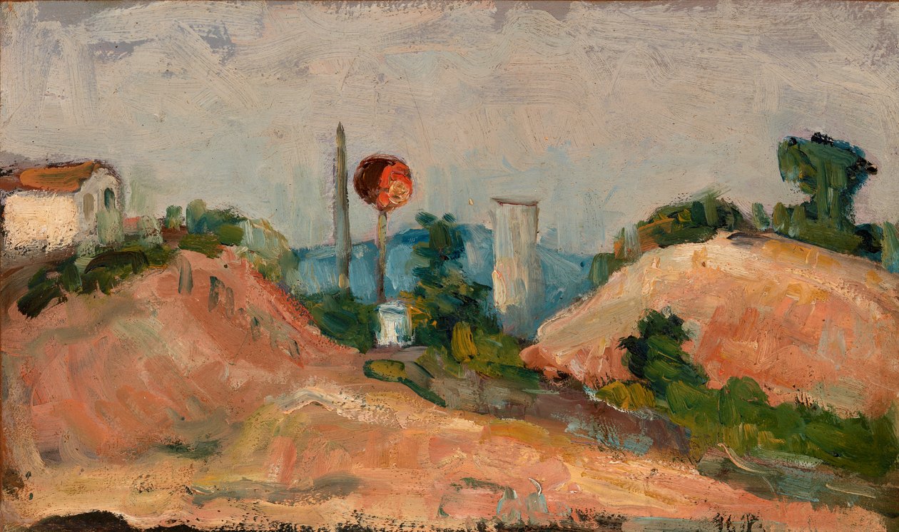 Corte da Ferrovia de Paul Cézanne