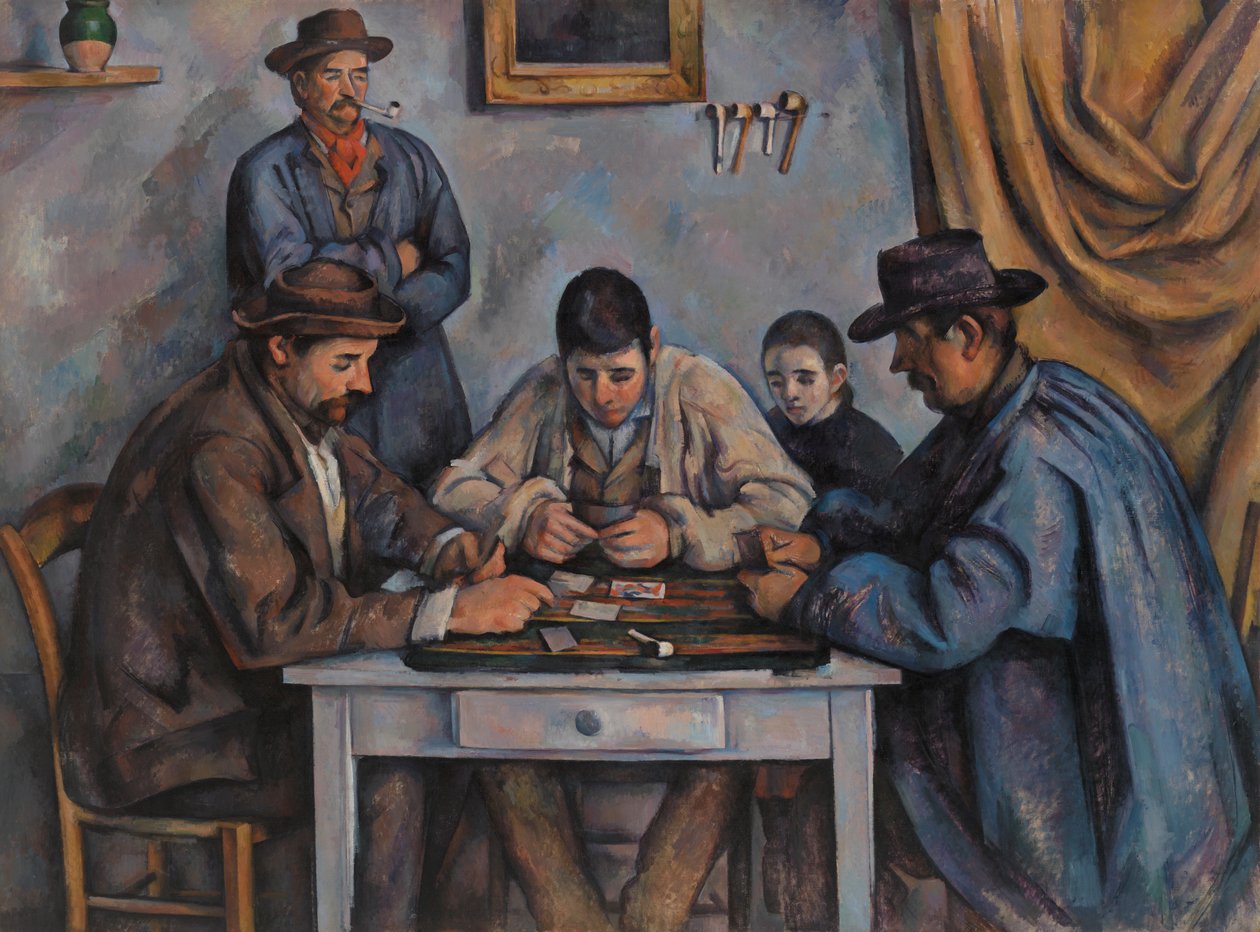 Os Jogadores de Cartas de Paul Cézanne