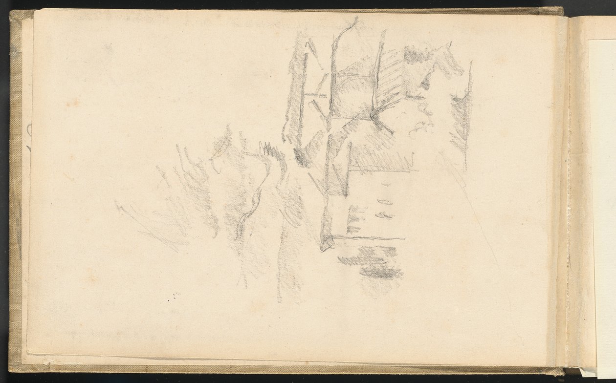 O moinho de gesso de Paul Cézanne