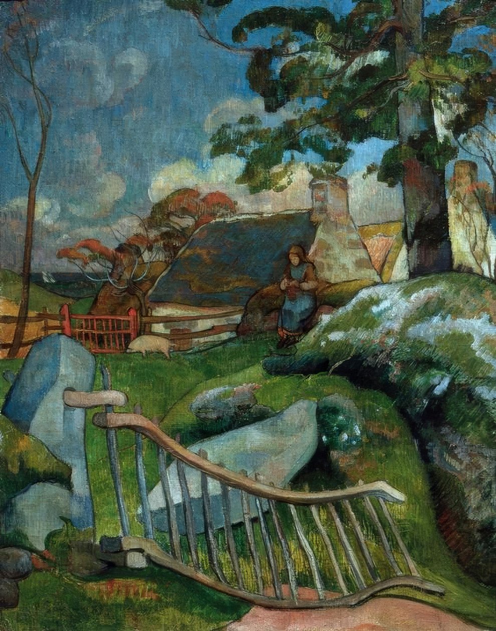 O Portão de Paul Gauguin