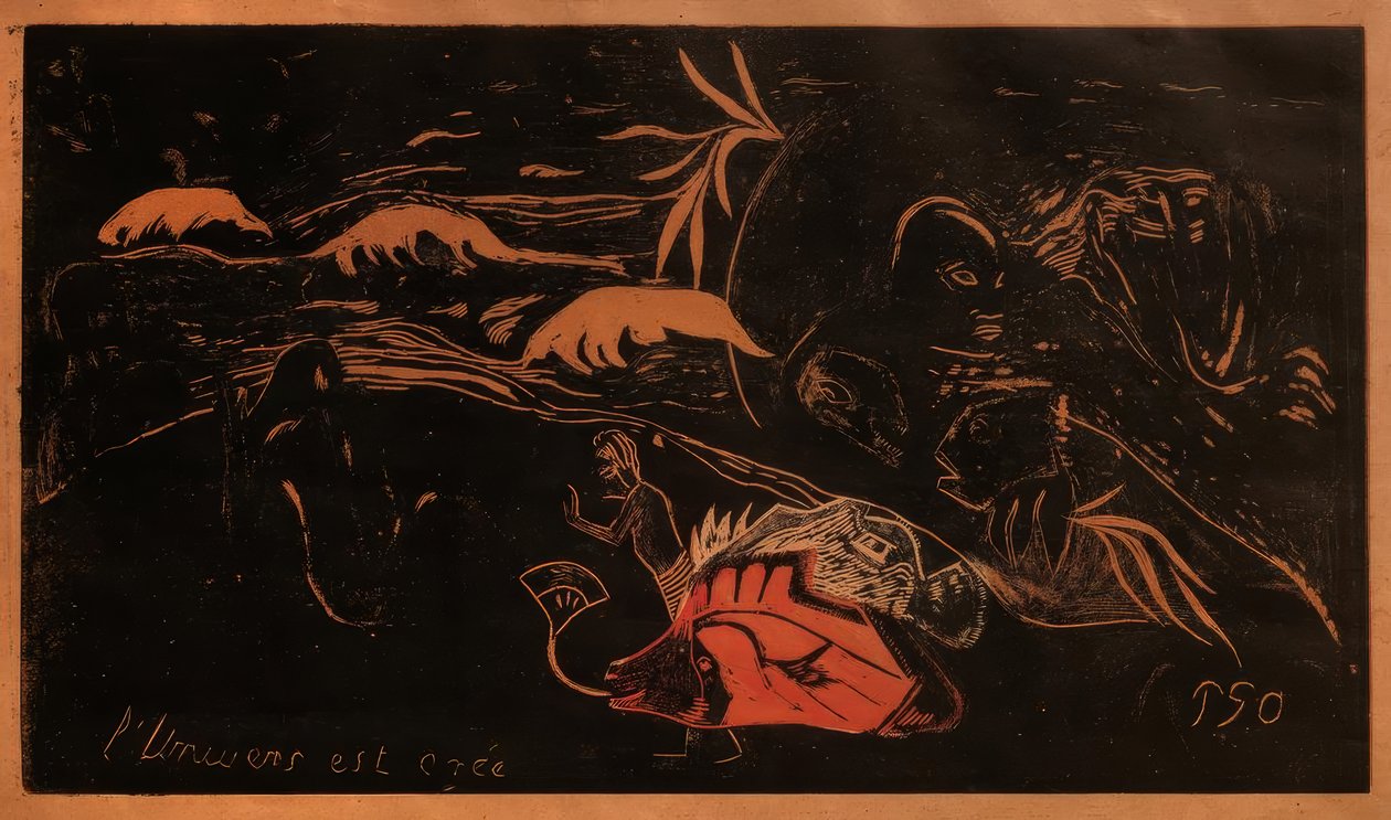 A criação do universo de Paul Gauguin