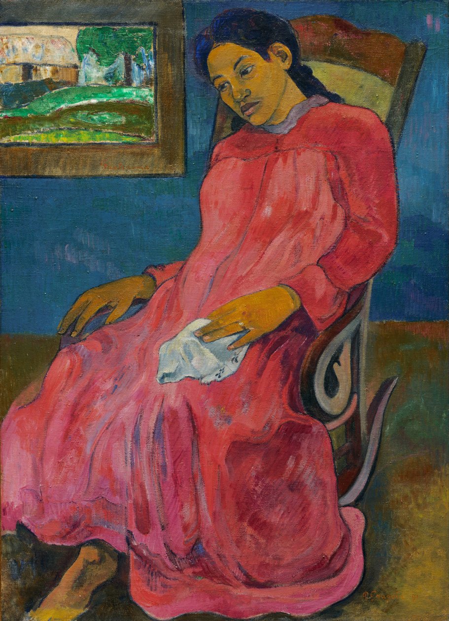 Civilização melancólica, 1891 de Paul Gauguin