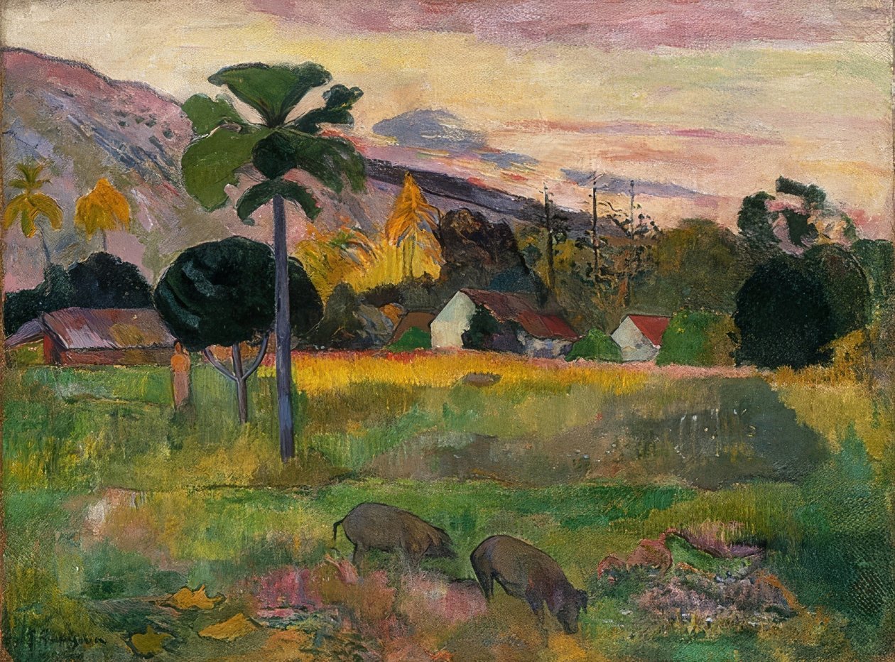 Vamos lá (Komm ela). 1891 de Paul Gauguin