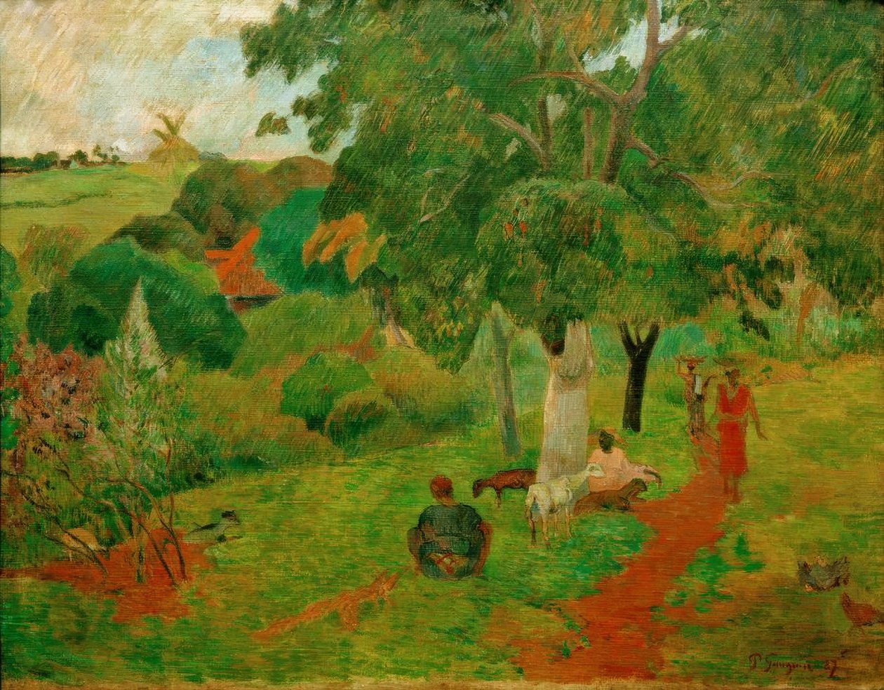 Venha e vá, Martinica de Paul Gauguin