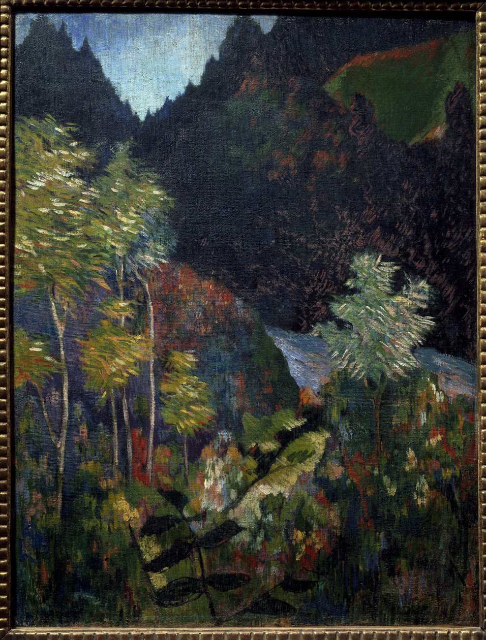 Paisagem - Óleo sobre tela de Paul Gauguin