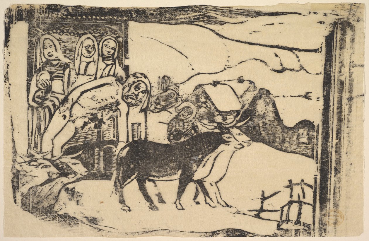 Le Calvarie Breton, 1898-99. de Paul Gauguin