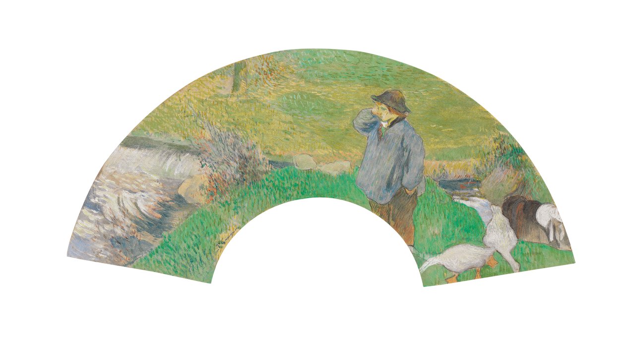 Pastor bretão pequeno, 1888 de Paul Gauguin