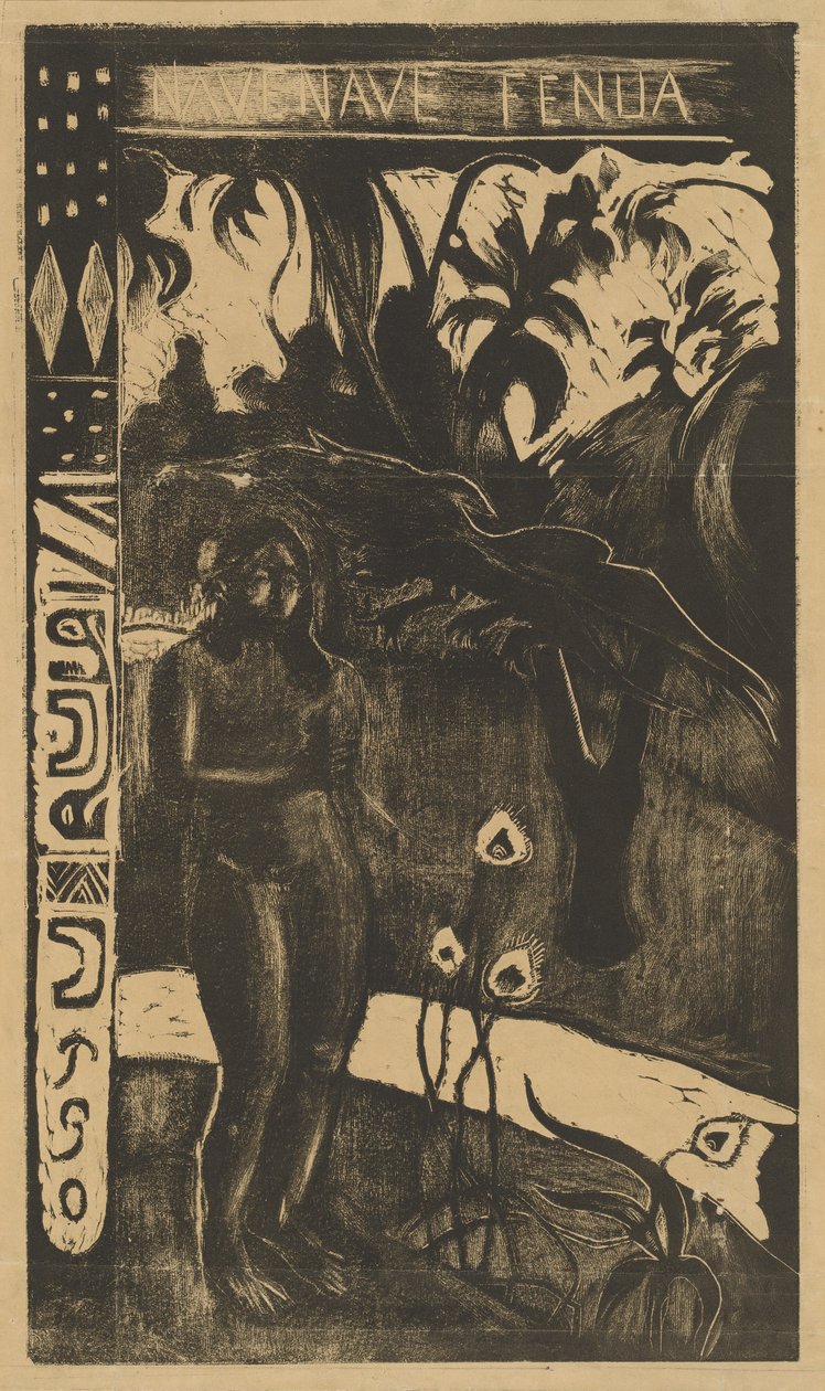 Nave Nave Fenua (Delightful Land) de Paul Gauguin