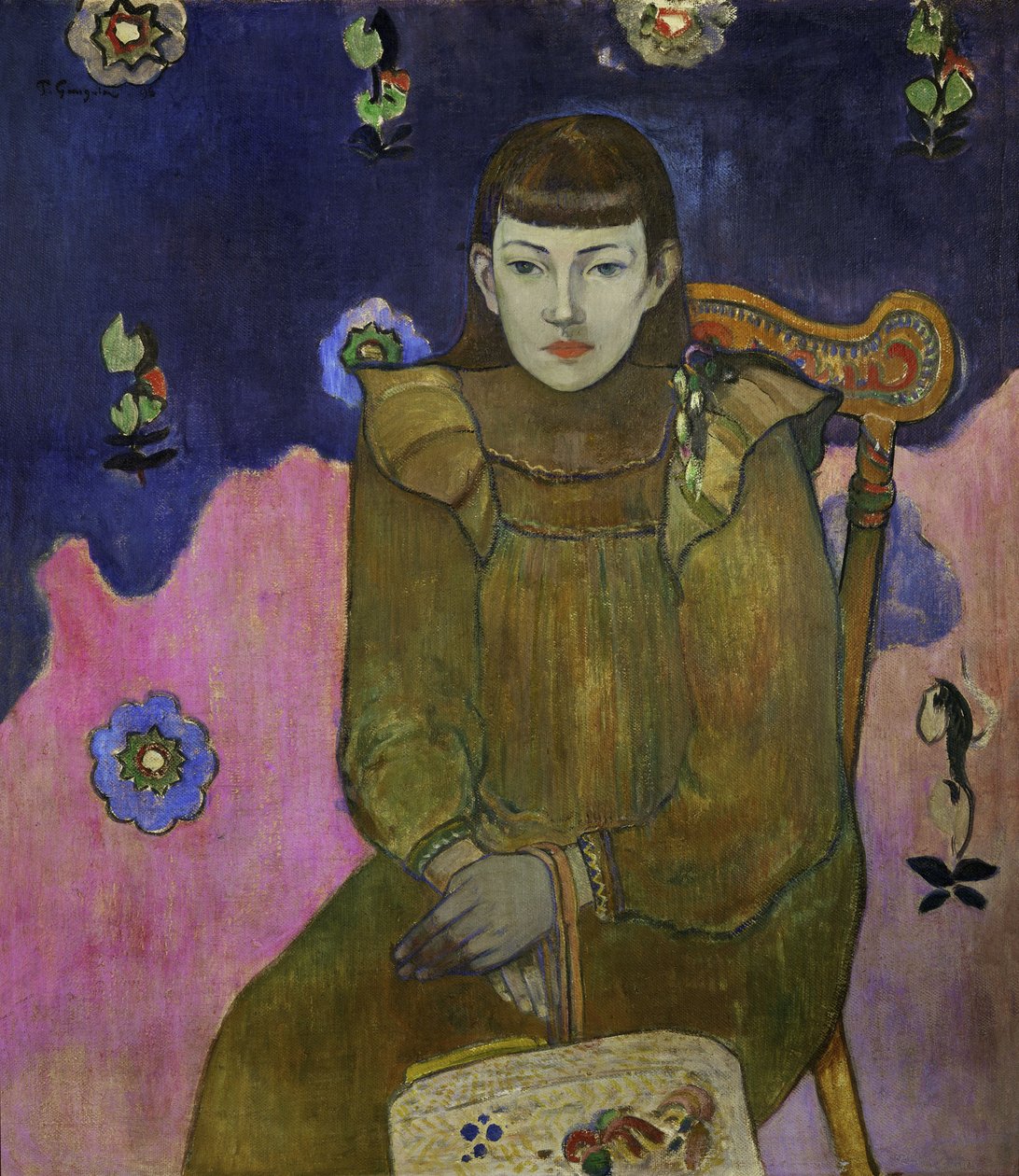 Retrato de Vaiite Jeanne Goupil, 1896 de Paul Gauguin