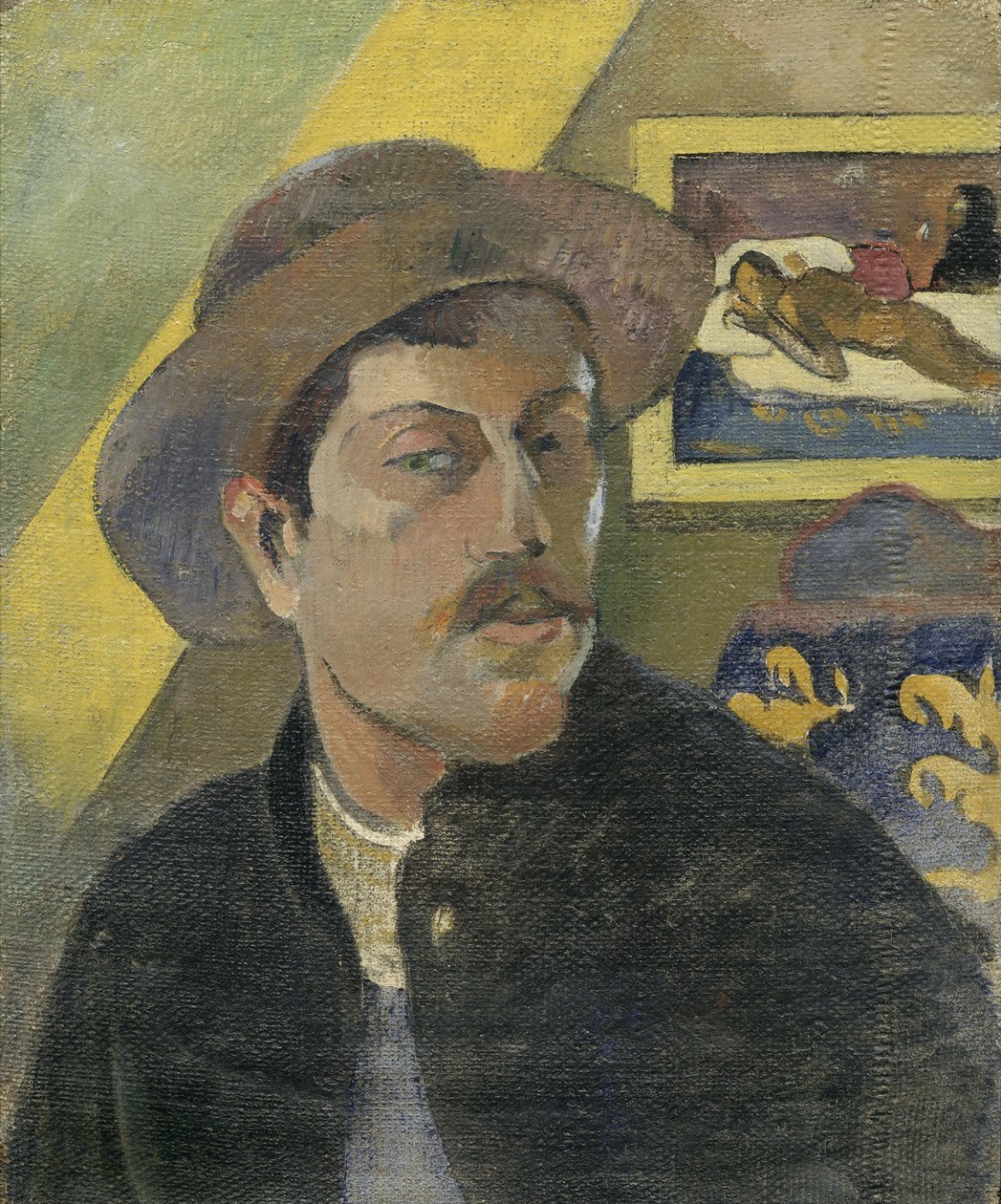 Auto-retrato, 1893-1894 de Paul Gauguin