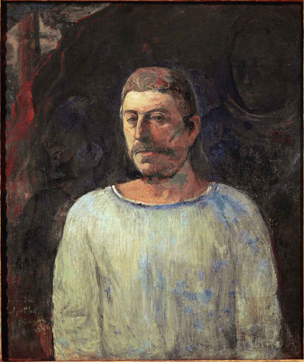 Auto-retrato perto do Gólgota de Paul Gauguin