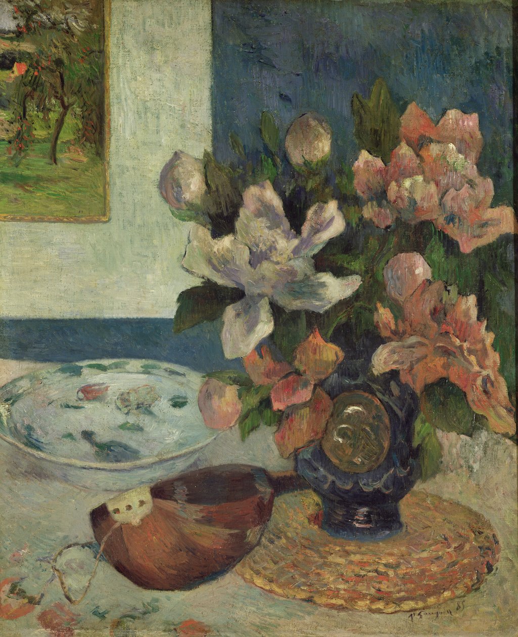 Natureza morta com bandolim de Paul Gauguin