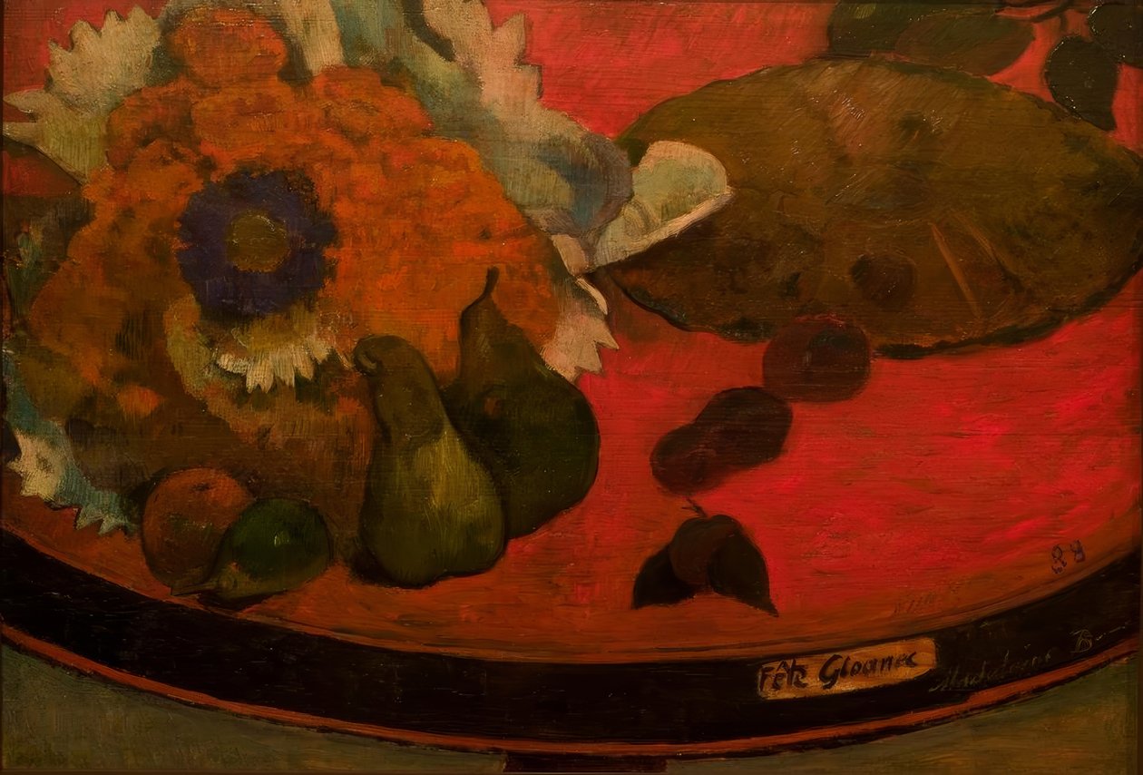 Stillleben "Party Gloanec de Paul Gauguin